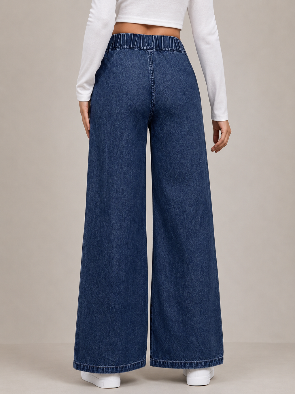 Jean Large Taille Élastique