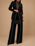 Ensemble Blazer & Pantalon Large