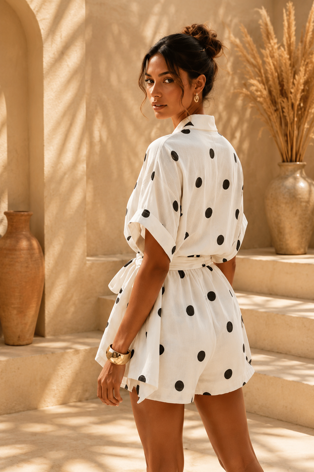 Ensemble Pois Cravate