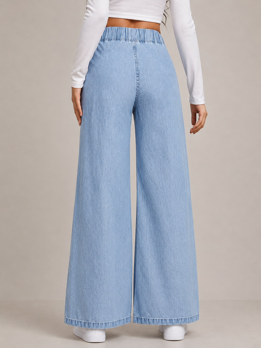 Jean Large Taille Élastique